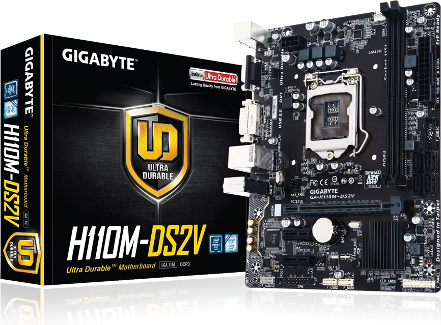 Gigabyte GA-H110M-DS2V (Rev. 1.0)